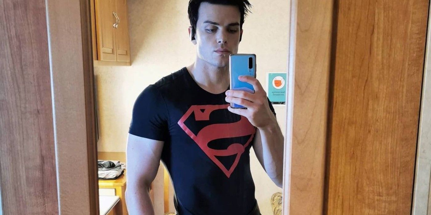 Joshua Orpin Titans season 3 Superboy physique
