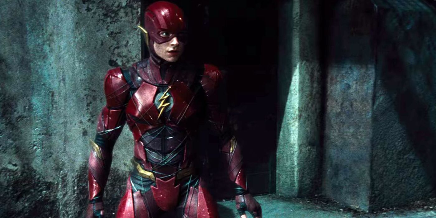 Justice League's Flash in action.