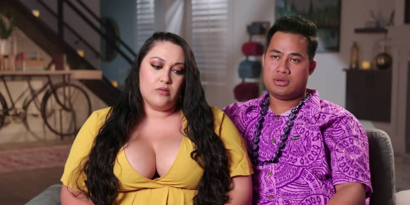 Kalani Faagata Asuelu Pulaa 90 Day Fiance Happily Ever After talking to the camera
