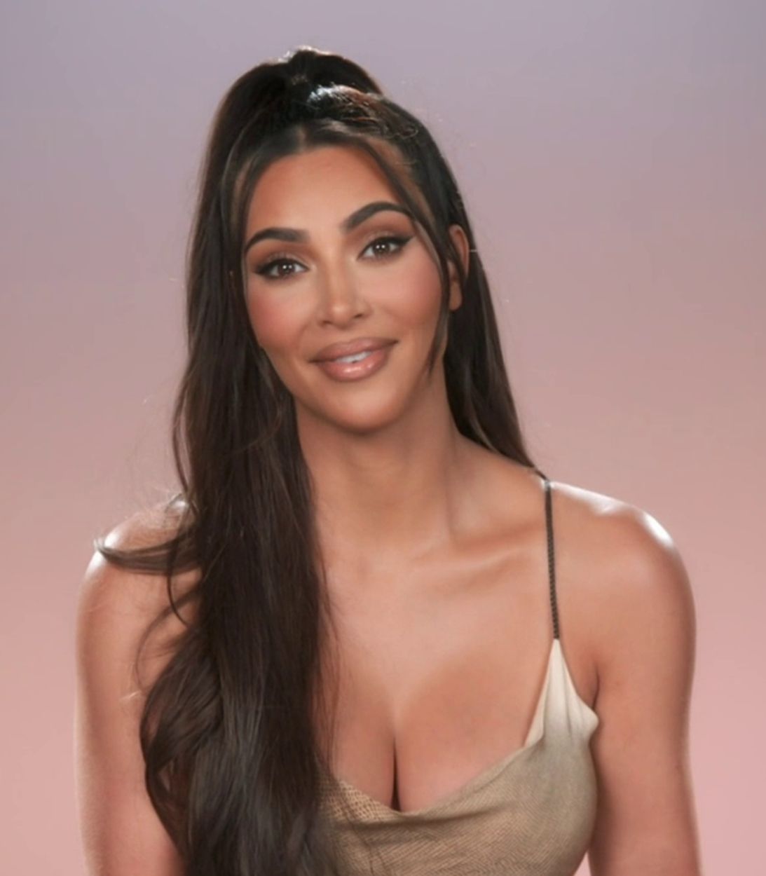 Kim Kardashian on Keeping Up With The Kardashians season 20 confessionals vertical