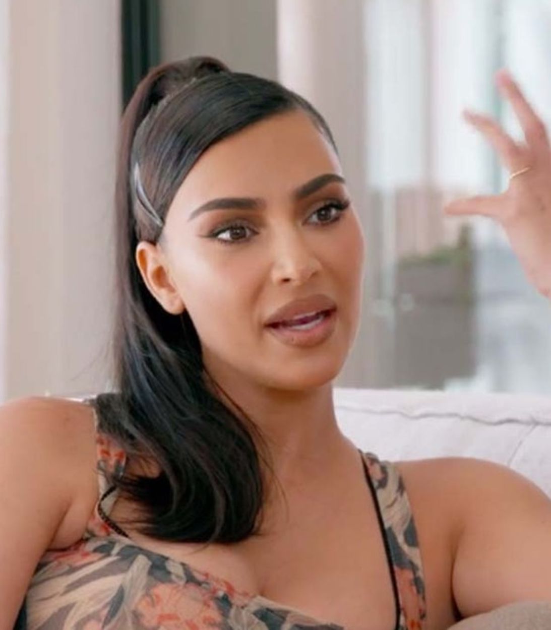 Kim Kardashian on Keeping Up With The Kardashians season 20 vertical