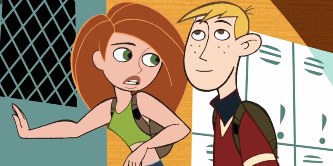 Kim and Ron at Middleton High in Kim Possible