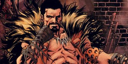 Kraven el Cazador sentado y pensando.