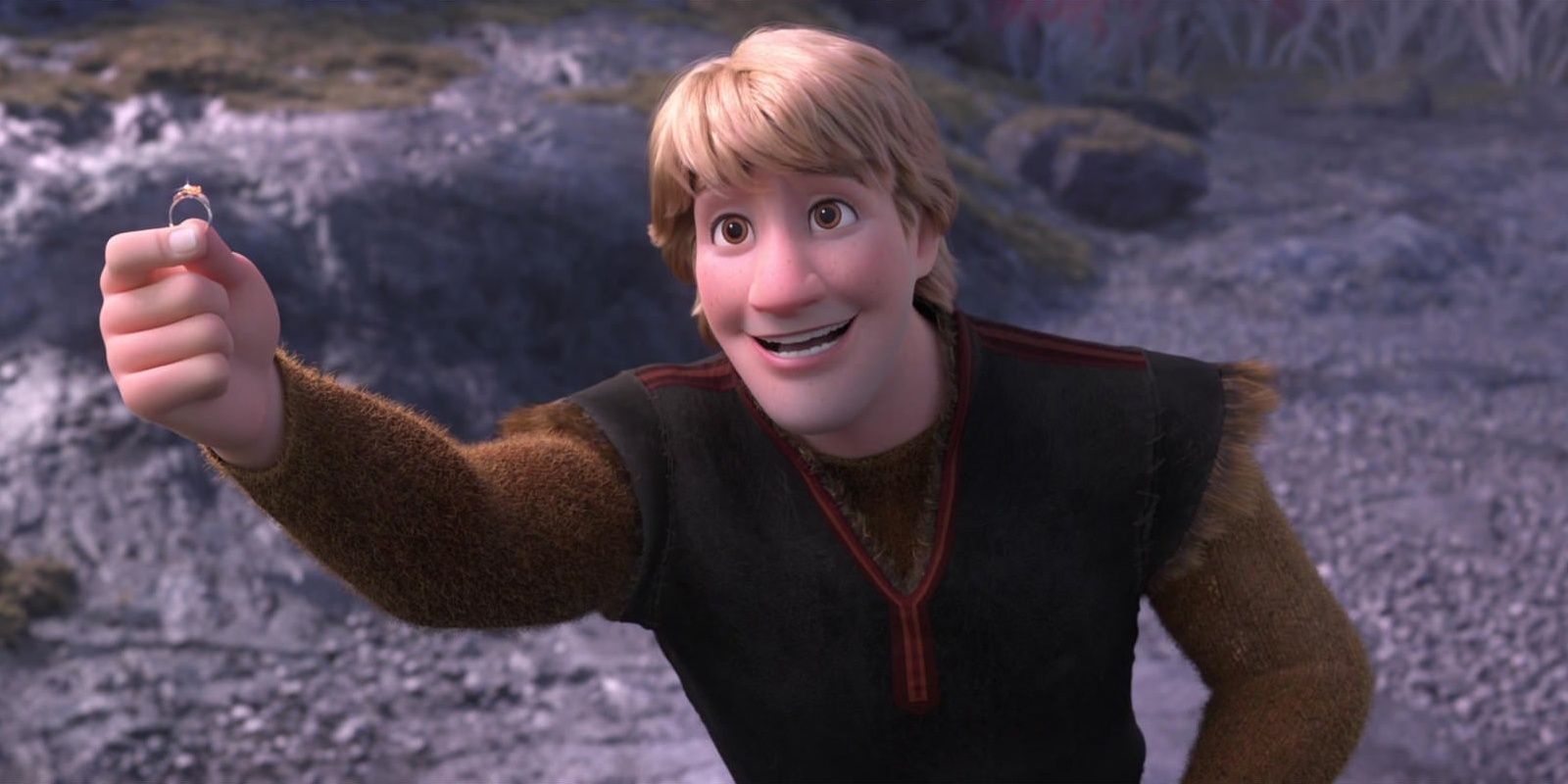 Kristoff proposes to Anna in Frozen 2