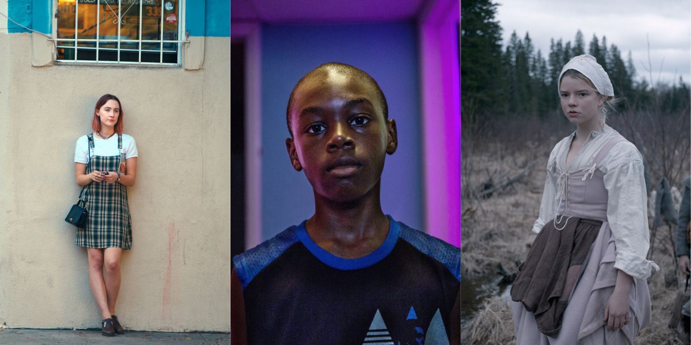 A24: Lady Bird, Moonlight, The Witch