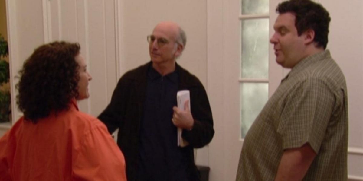 Larry visits Susie and Jeff's new home in Curb Your Enthusiasm