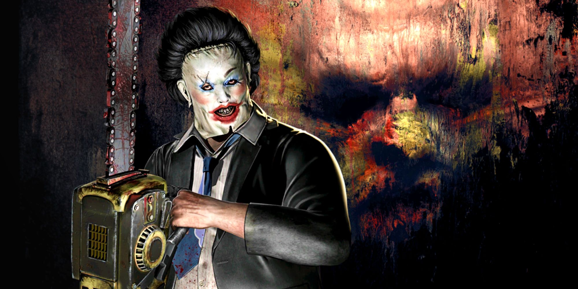 Leatherface in Texas Chainsaw Massacre and Mortal Kombat