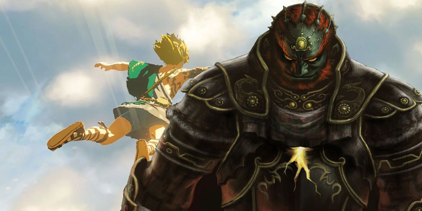 Legend Of Zelda BOTW2 Skydiving Ganon
