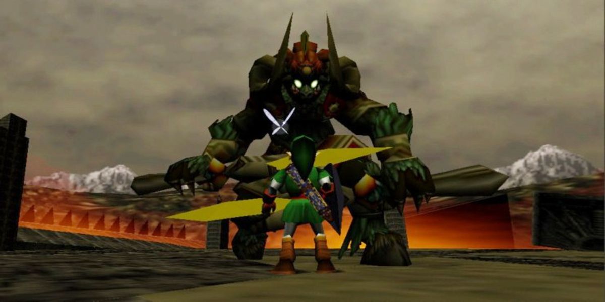 Ganon as depicted in The Legend of Zelda Ocarina of Time.