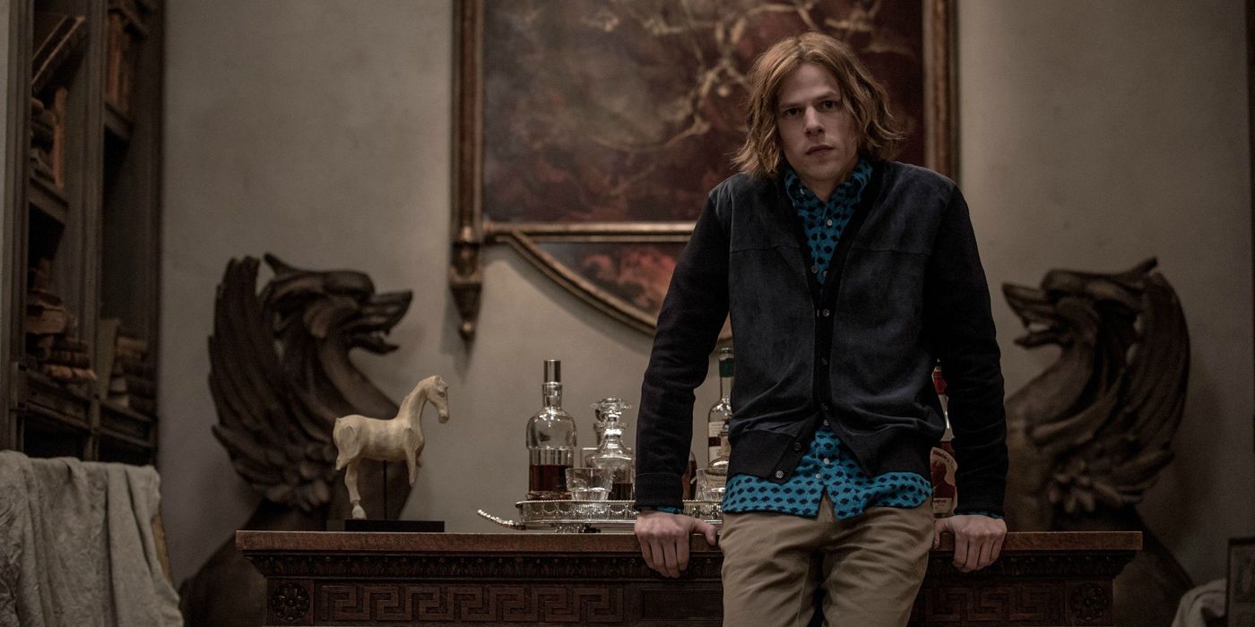 Lex Luthor meeting with Senator Finch in Batman V Superman.