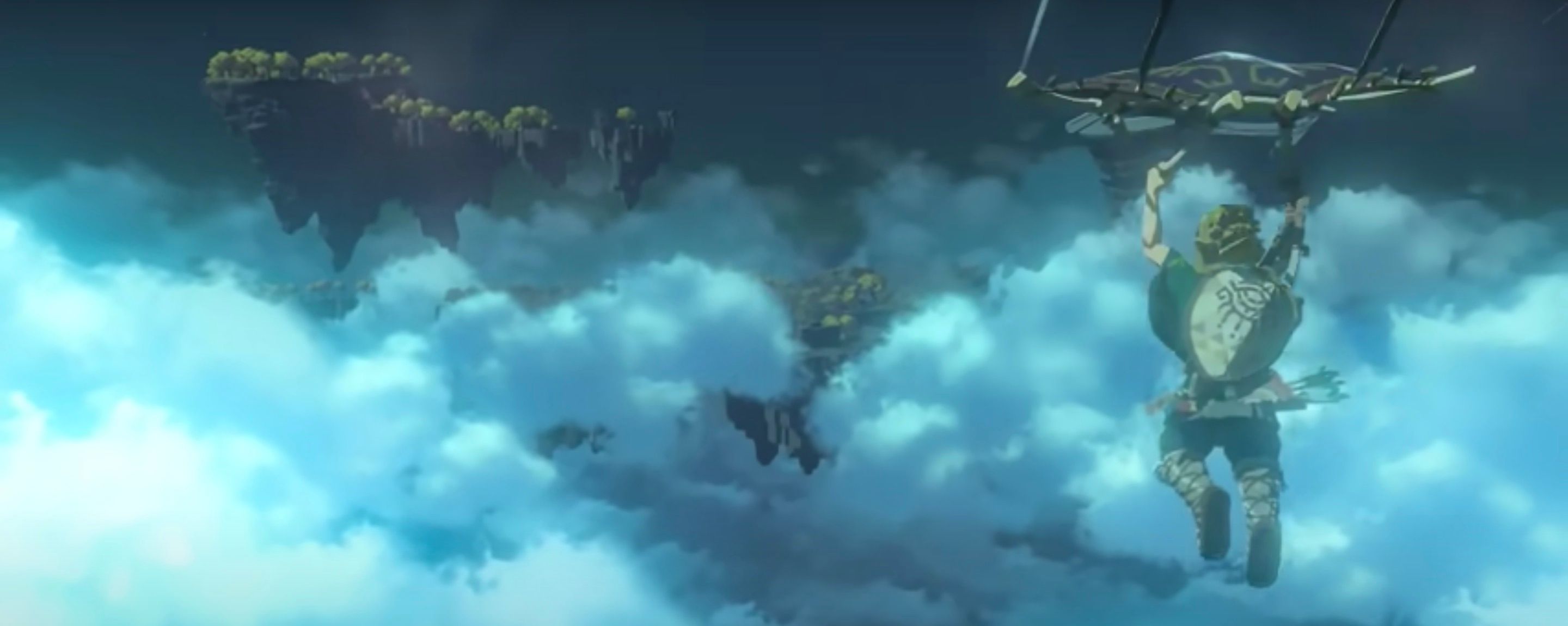 Link in Zelda BOTW2 gameplay trailer