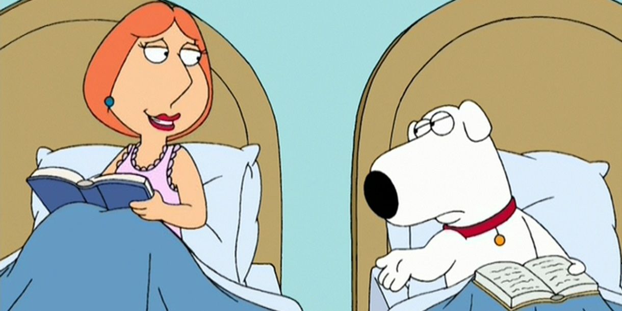 Lois and Brian married in Family Guy