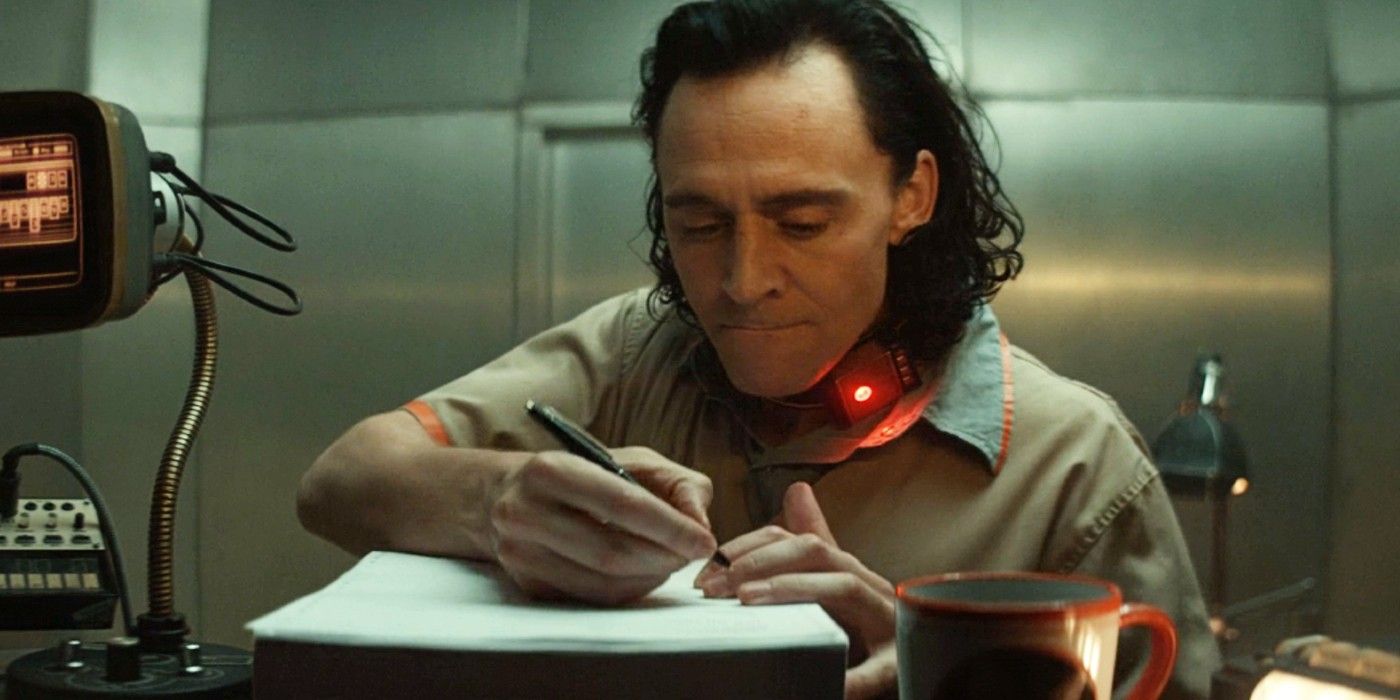 Loki Episode 1 Loki Signing Paperwork