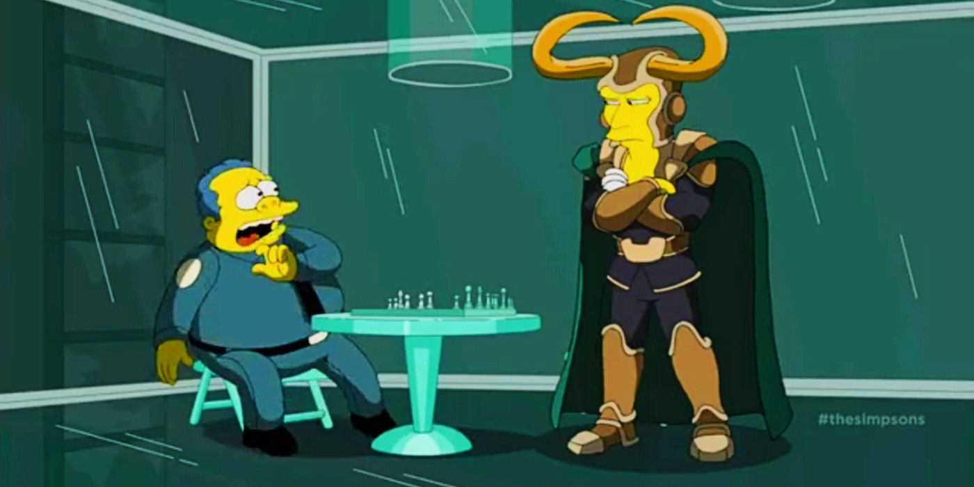 Loki on The Simpsons