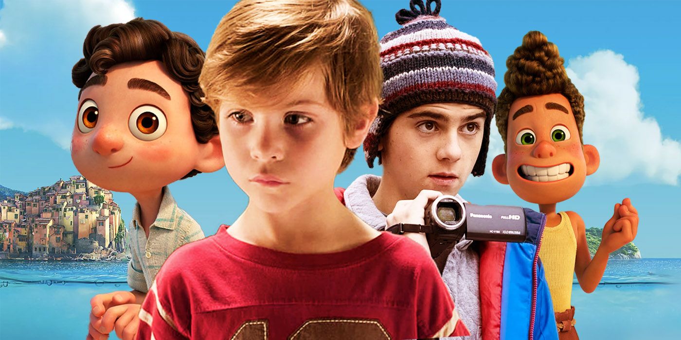 LUCA, from left: Alberto Scorfano (voice: Jack Dylan Grazer), Luca Paguro  (voice: Jacob Tremblay), 2021. © Disney + / Courtesy Everett Collection  Stock Photo - Alamy