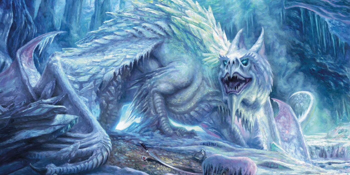 MTG Adventures Forgotten Realms Preview Icingdeath Frost Tyrant