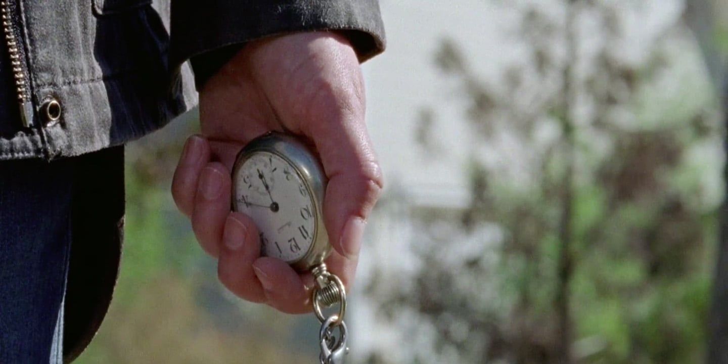 Maggie holds Glenn's pocket watch in The Walking Dead
