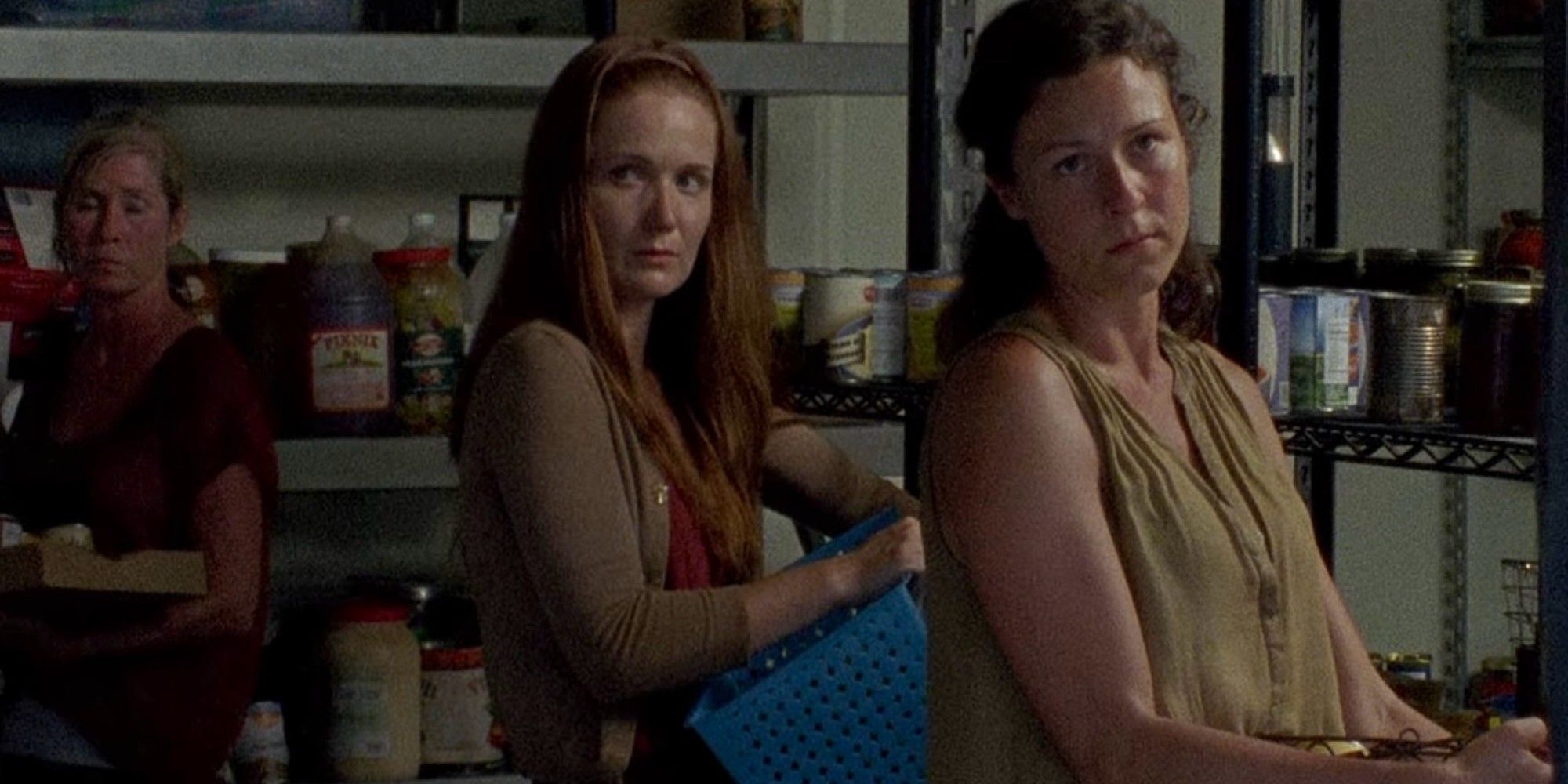 Mandi Christine Kerr and Vanessa Cloke in The Walking Dead