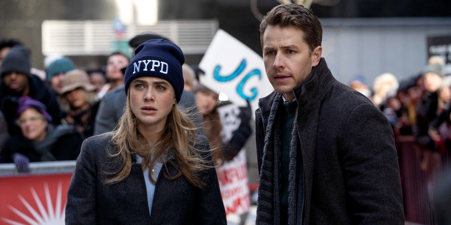 Scene from Manifest with two leads
