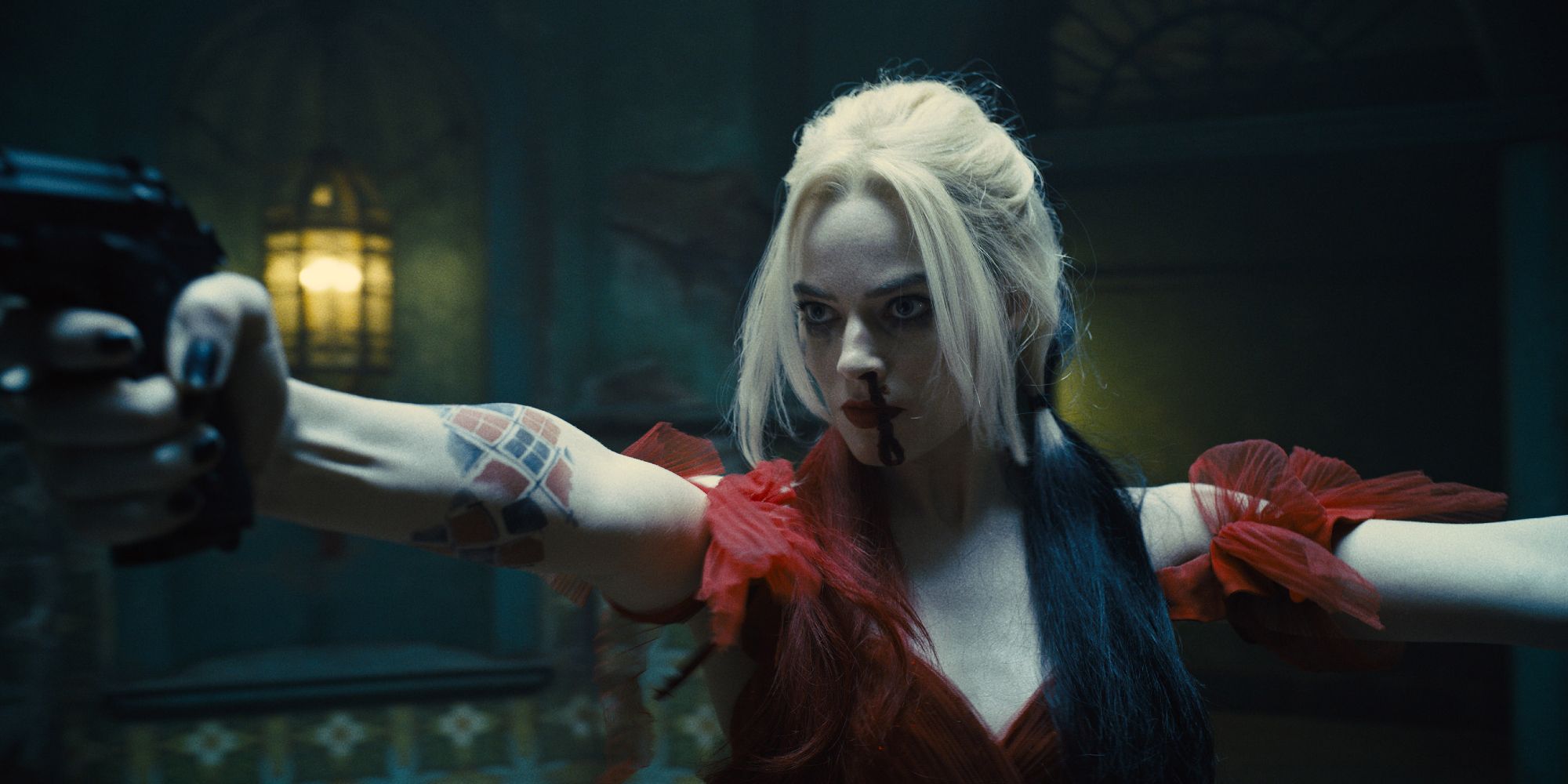 Margot Robbie as Harley Quinn In The Suicide Sqaud