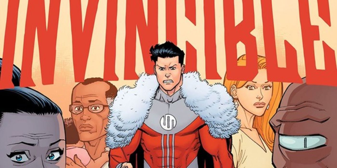 Mark Grayson from the cover of Invincible 144