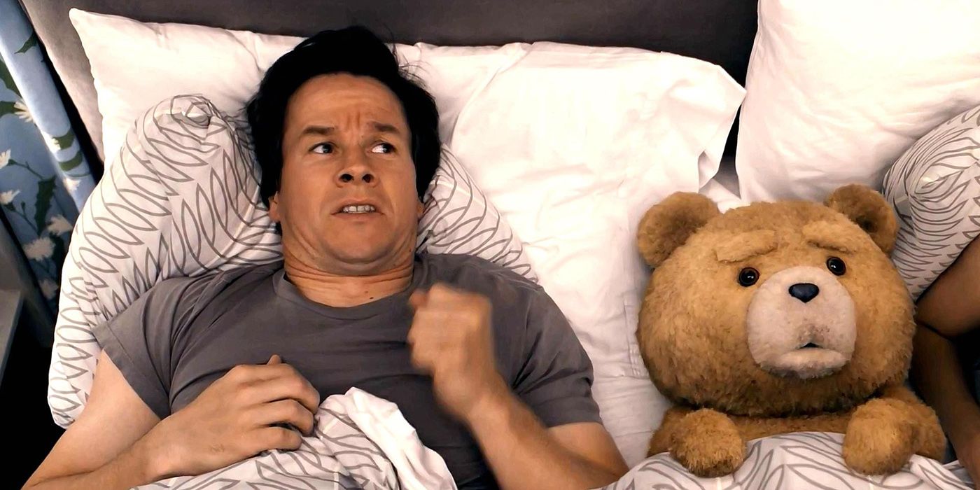 John and Ted in bed together in Ted