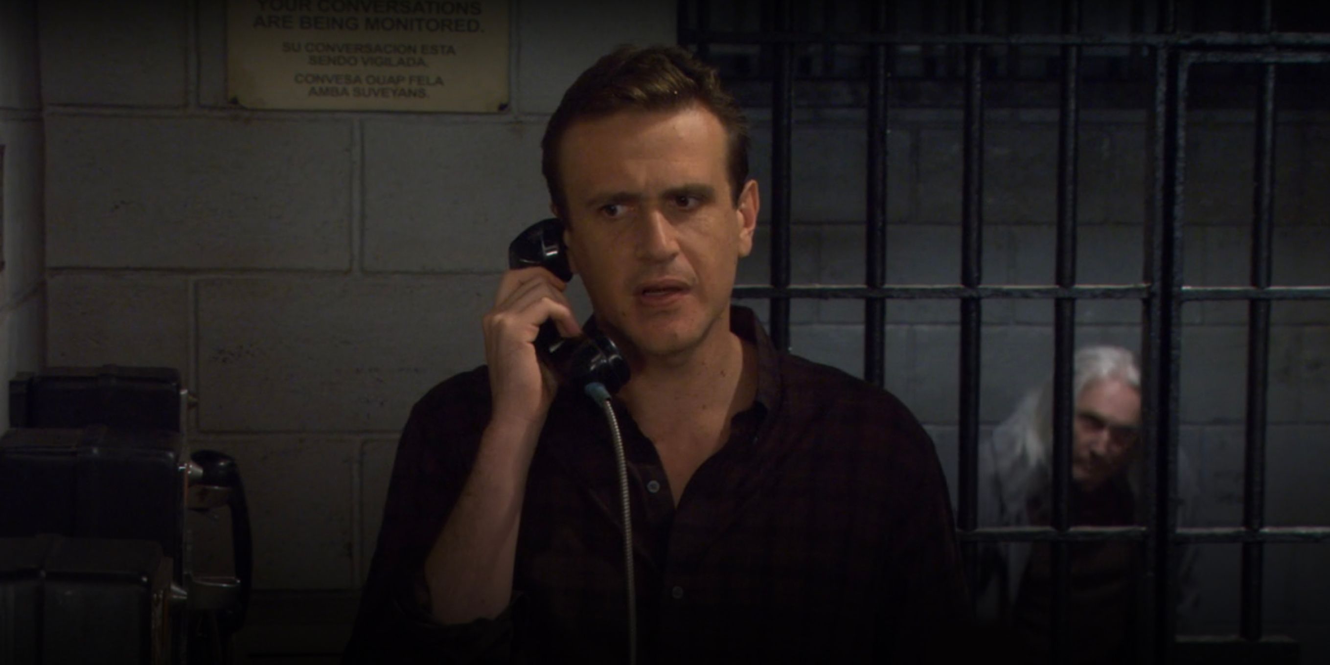 Marshall on the phone in How I Met Your Mother.