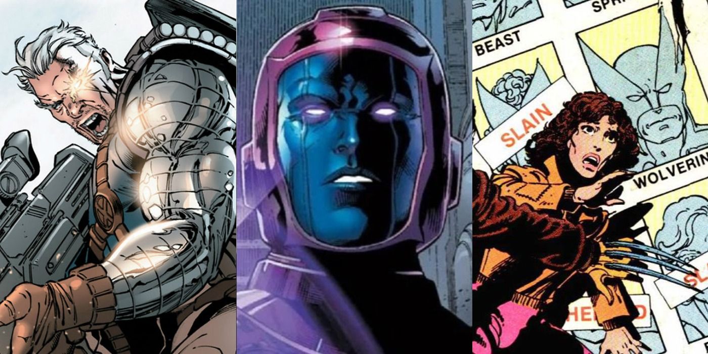 Cable, Kang and Kitty Pryde travel through time in the pages of Marvel Comics.
