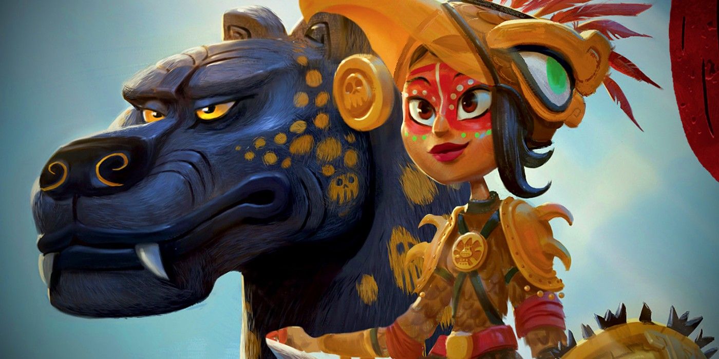 Exclusive Dark Horse Announces Art Book For Netflix S Maya And The Three