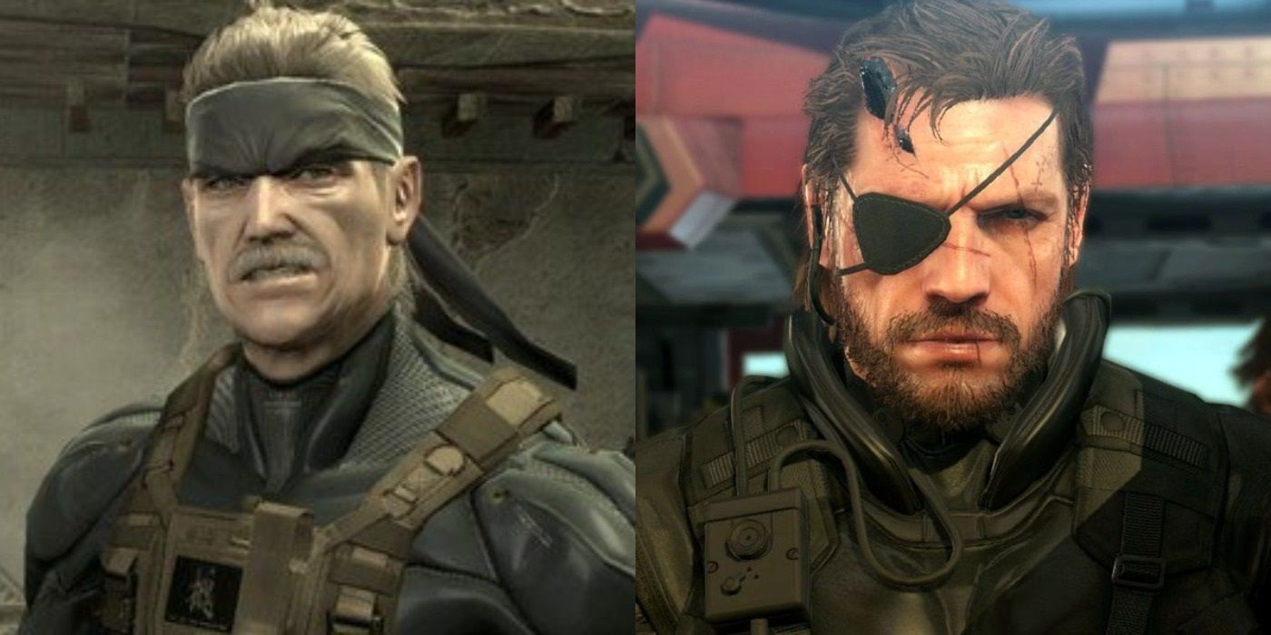 Metal Gear Solid Old Snake Big Boss