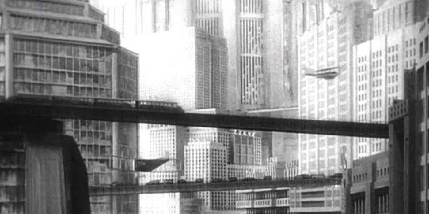 Metropolis City as seen in the movie of the same name