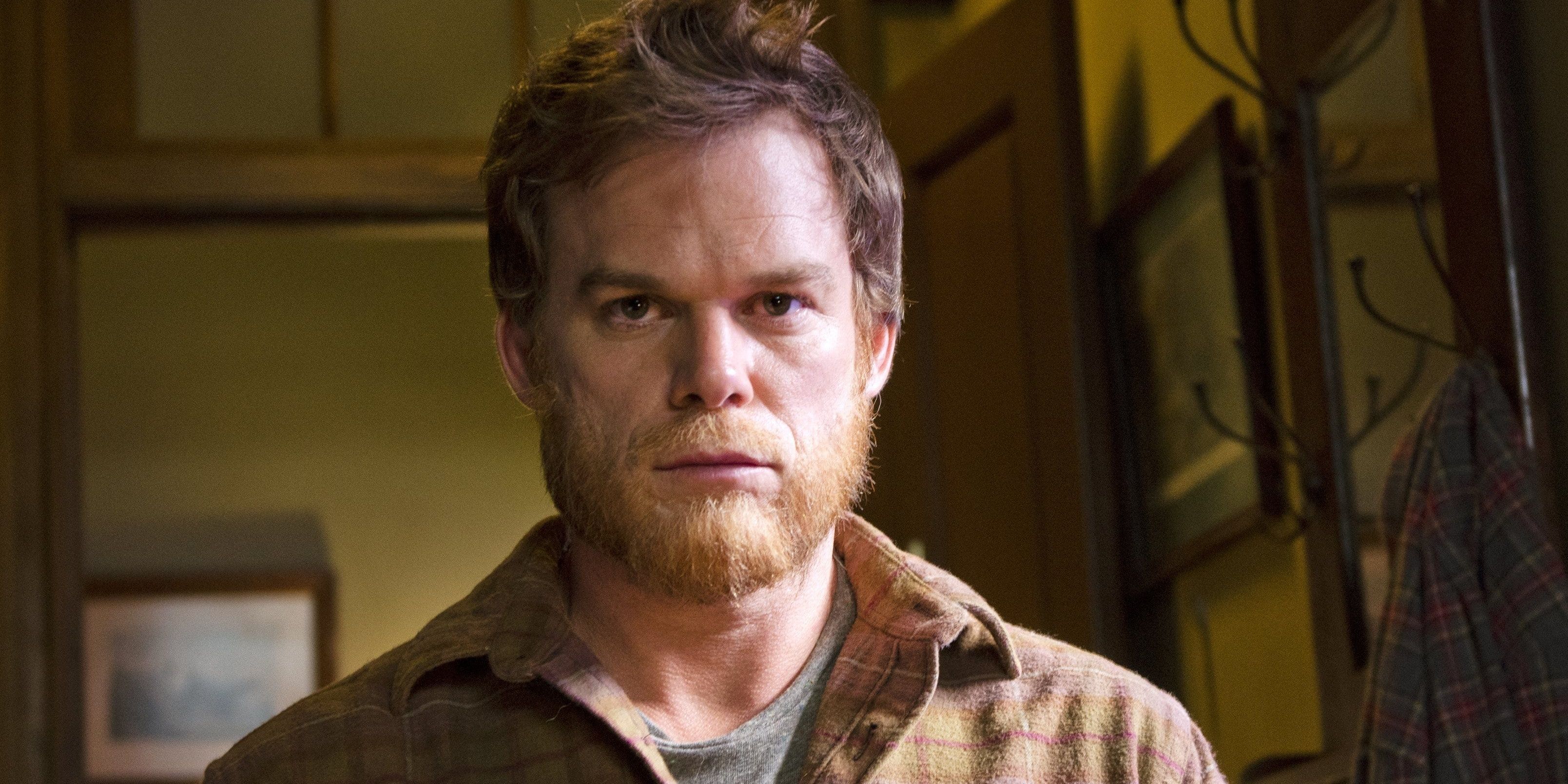 Dexter como o lenhador no final de Dexter