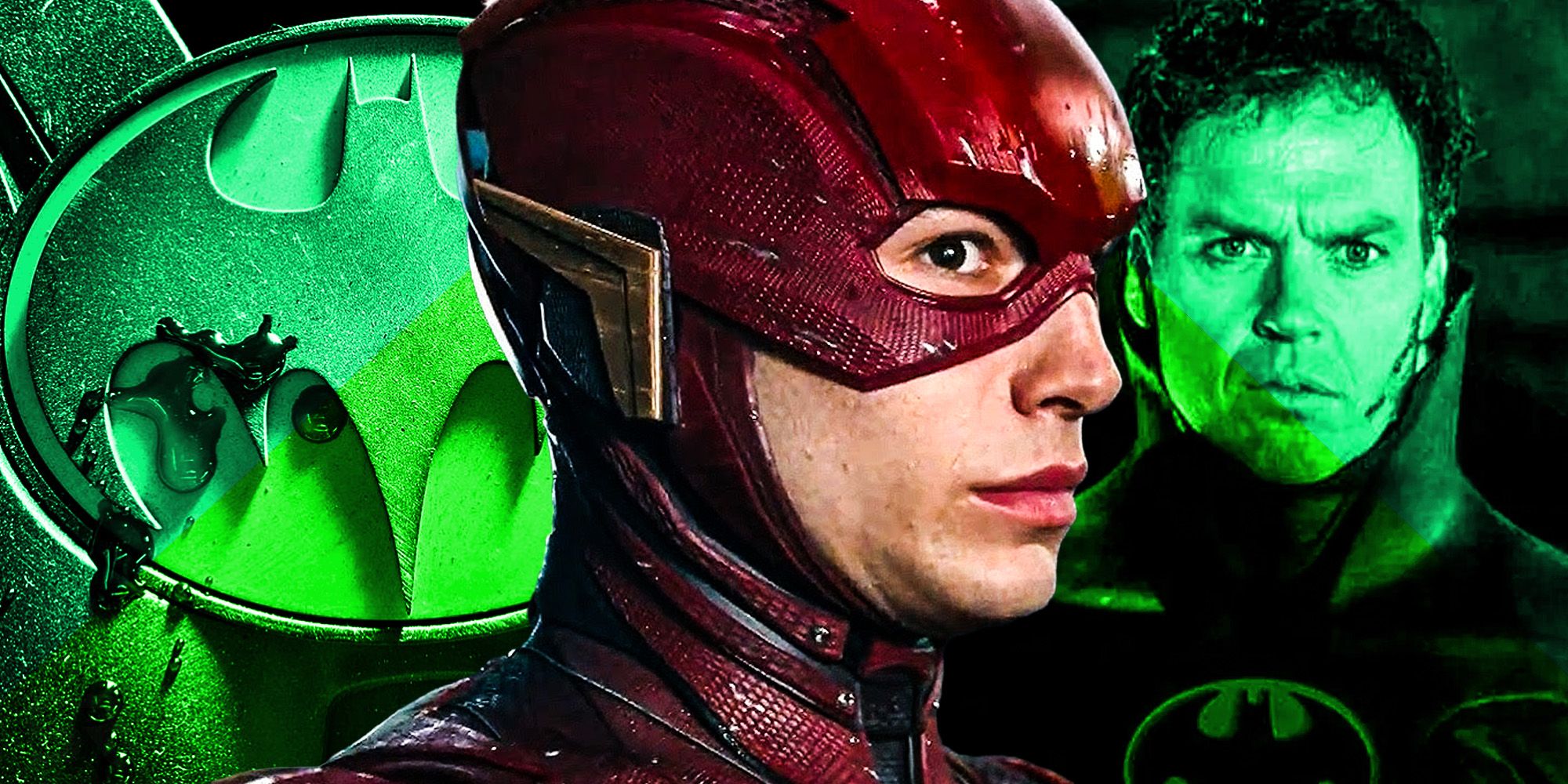 What Flash Movies Bloody Batman Suit Reveals About Michael Keatons Return