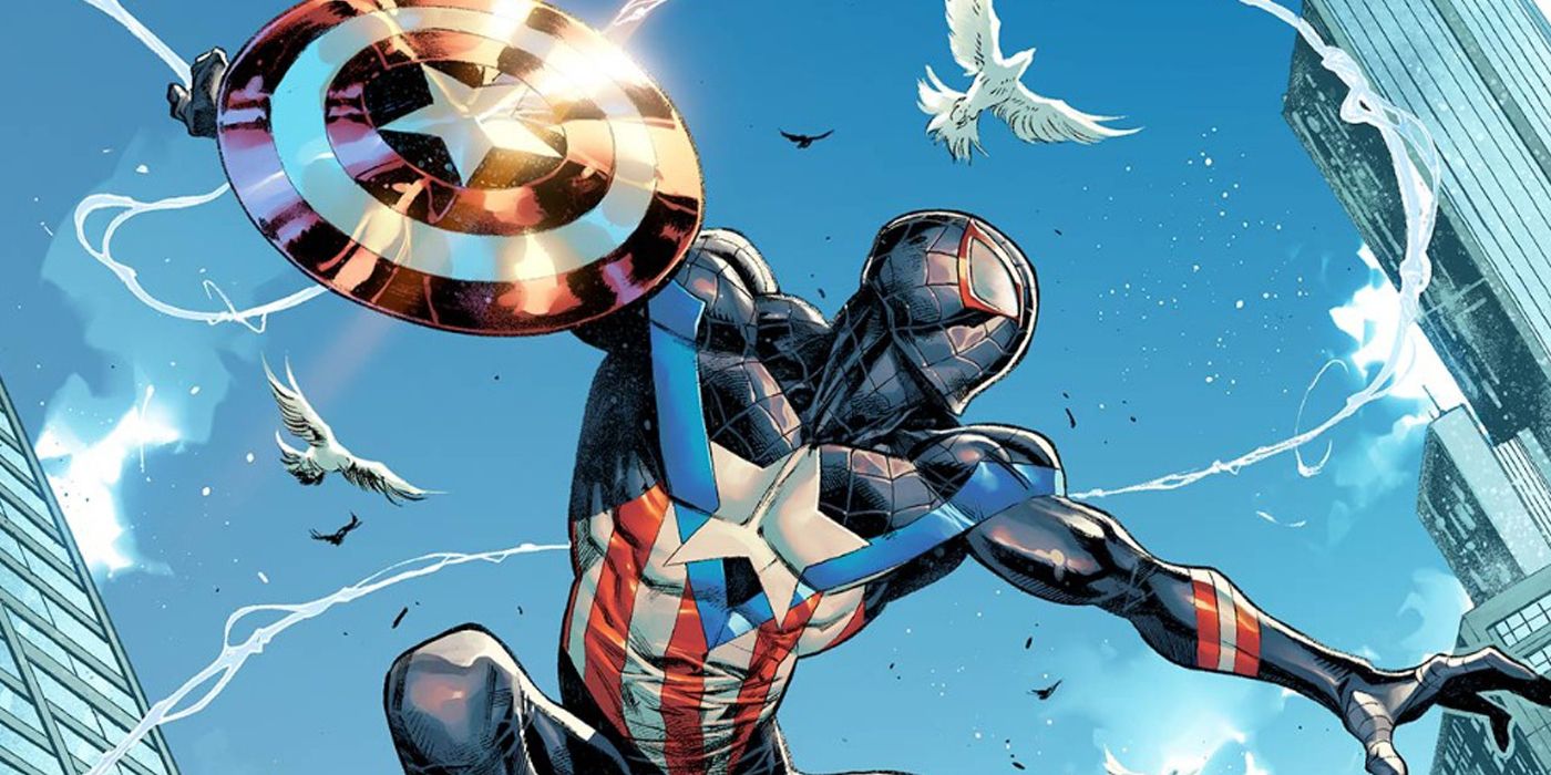 Miles Morales Captain America