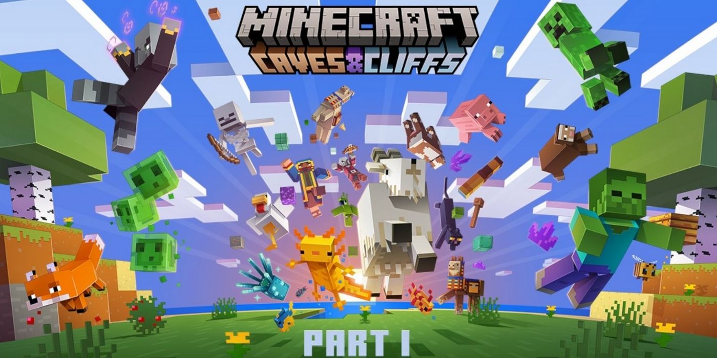 Minecraft Caves & Cliffs Update Part 1 Is Now Available
