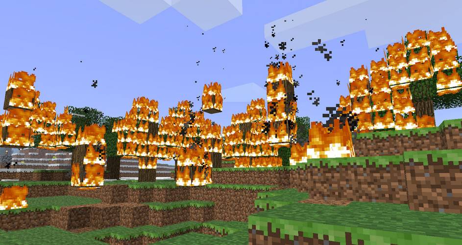 Minecraft Player Discovers Easy Trick, How To Put Out A Fire Pit In Minecraft