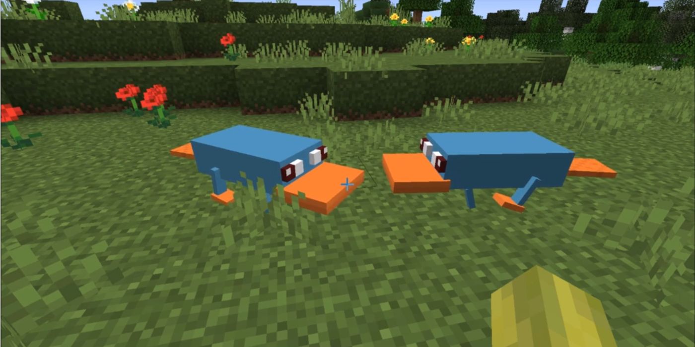 Minecraft Phineas and Ferb Perry Platypus Mob Mod