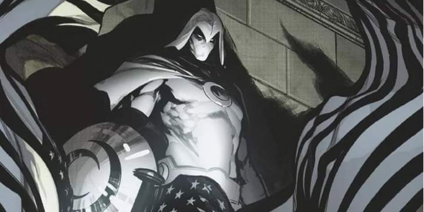 Moon Knight as Captain America in Marvel comics