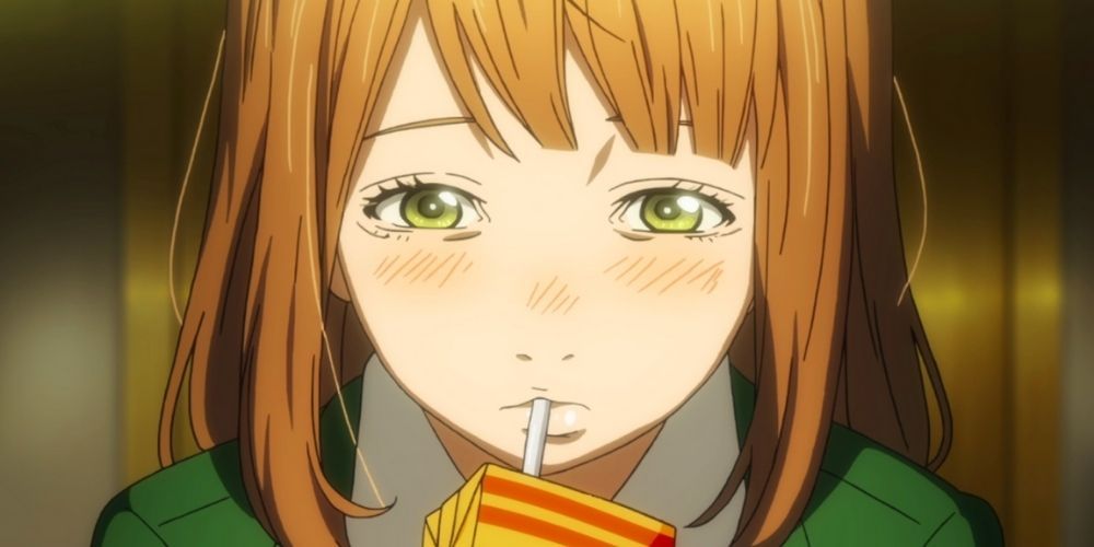 Kawaii Orange hair girl Innocent expression | Anime, Manga anime, Anime art