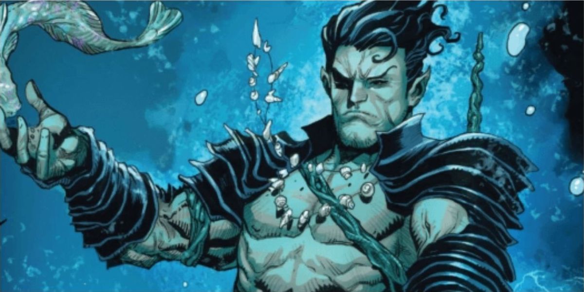 Namor surveys the seven seas, his kingdom. 