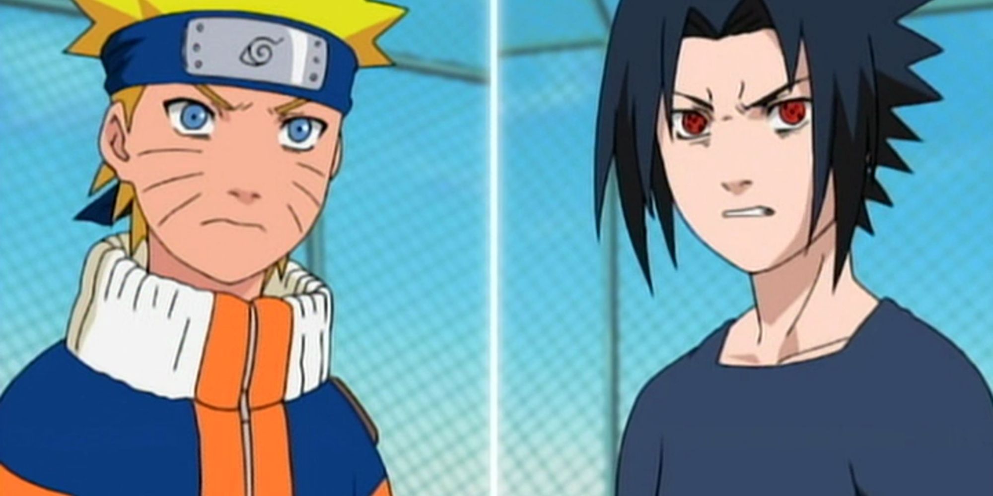 Naruto and Sasuke fight at the hospital