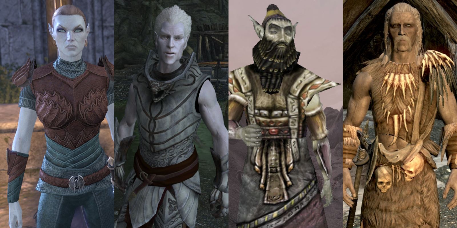 elder scrolls races compared to real life