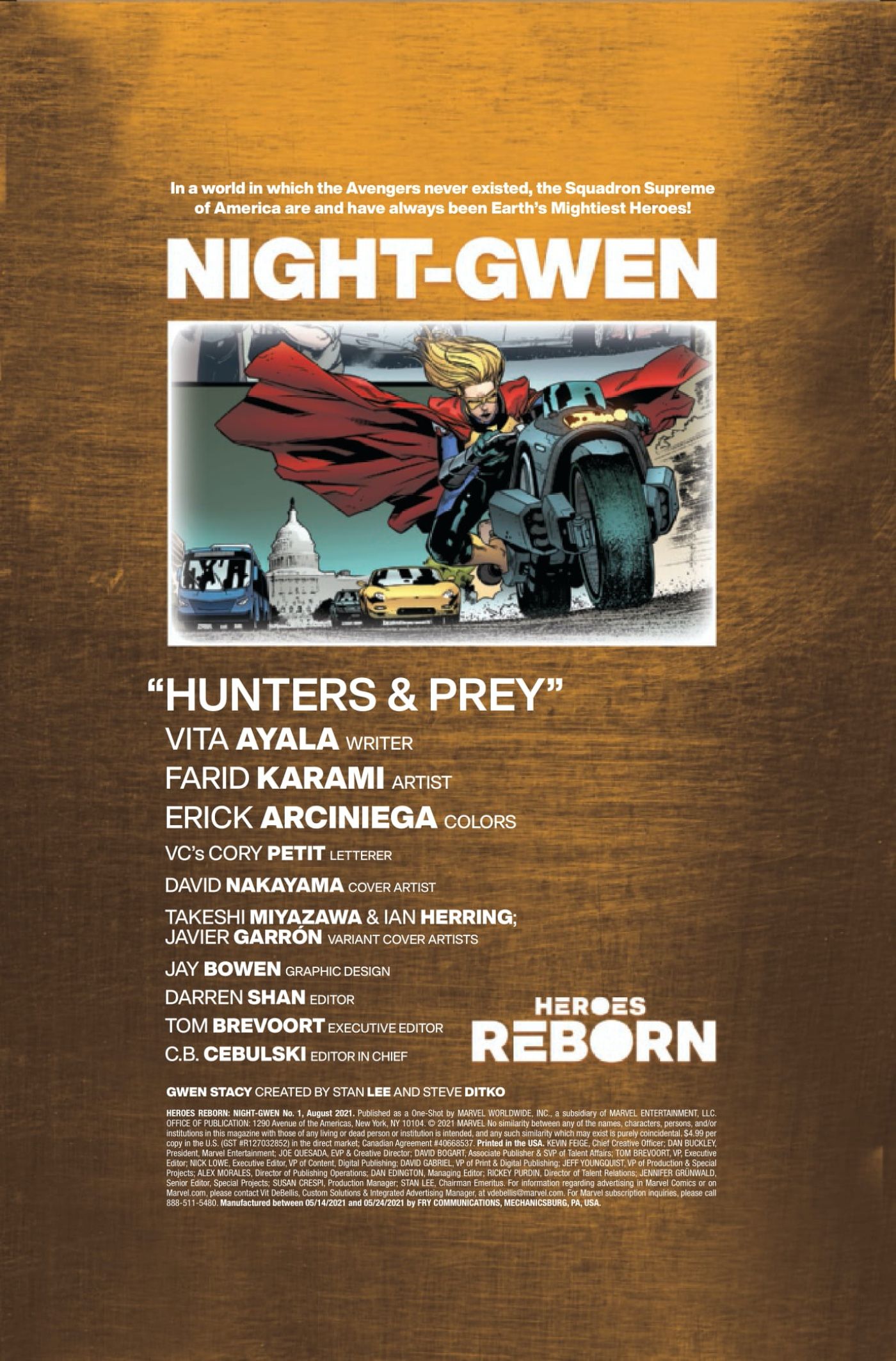 Night Gwen, Heroes Reborn