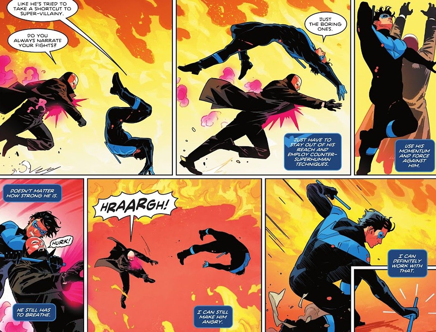 Nightwing Has Special Combat Techniques for Beating Superhumans