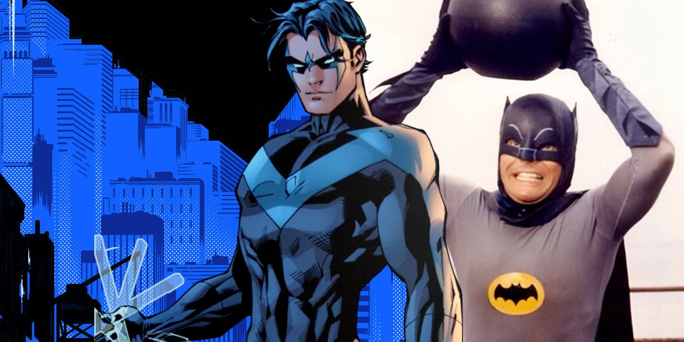 Adam West Batman and Nightwing