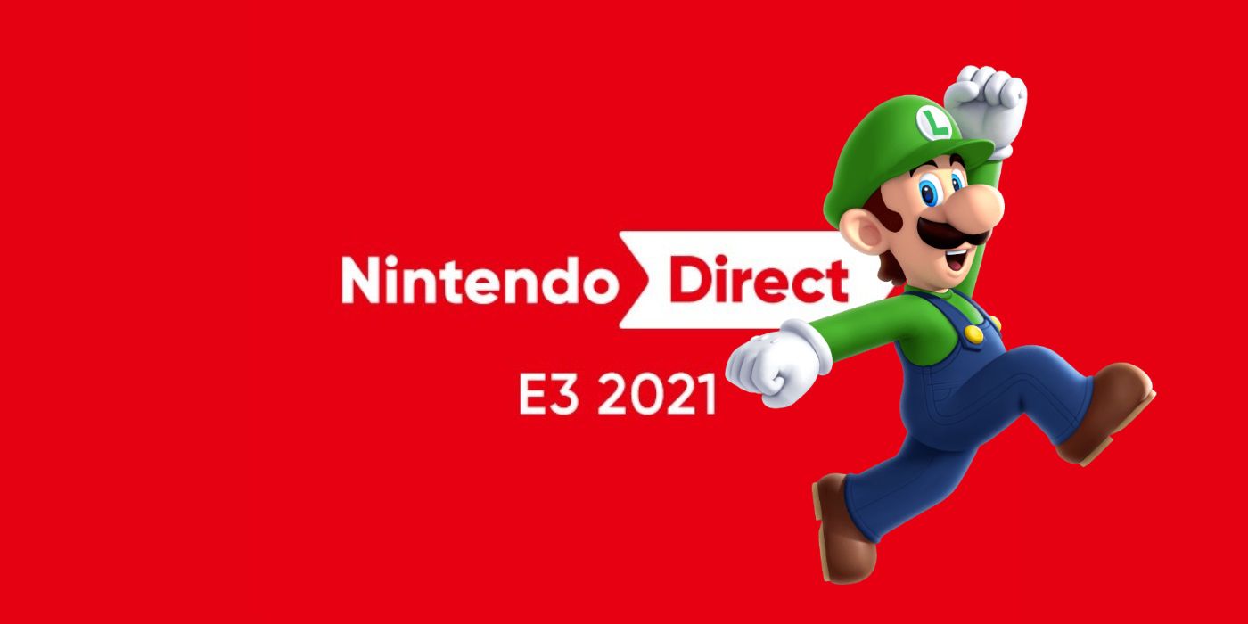 Nintendo Direct E3 2021 Luigi Cover