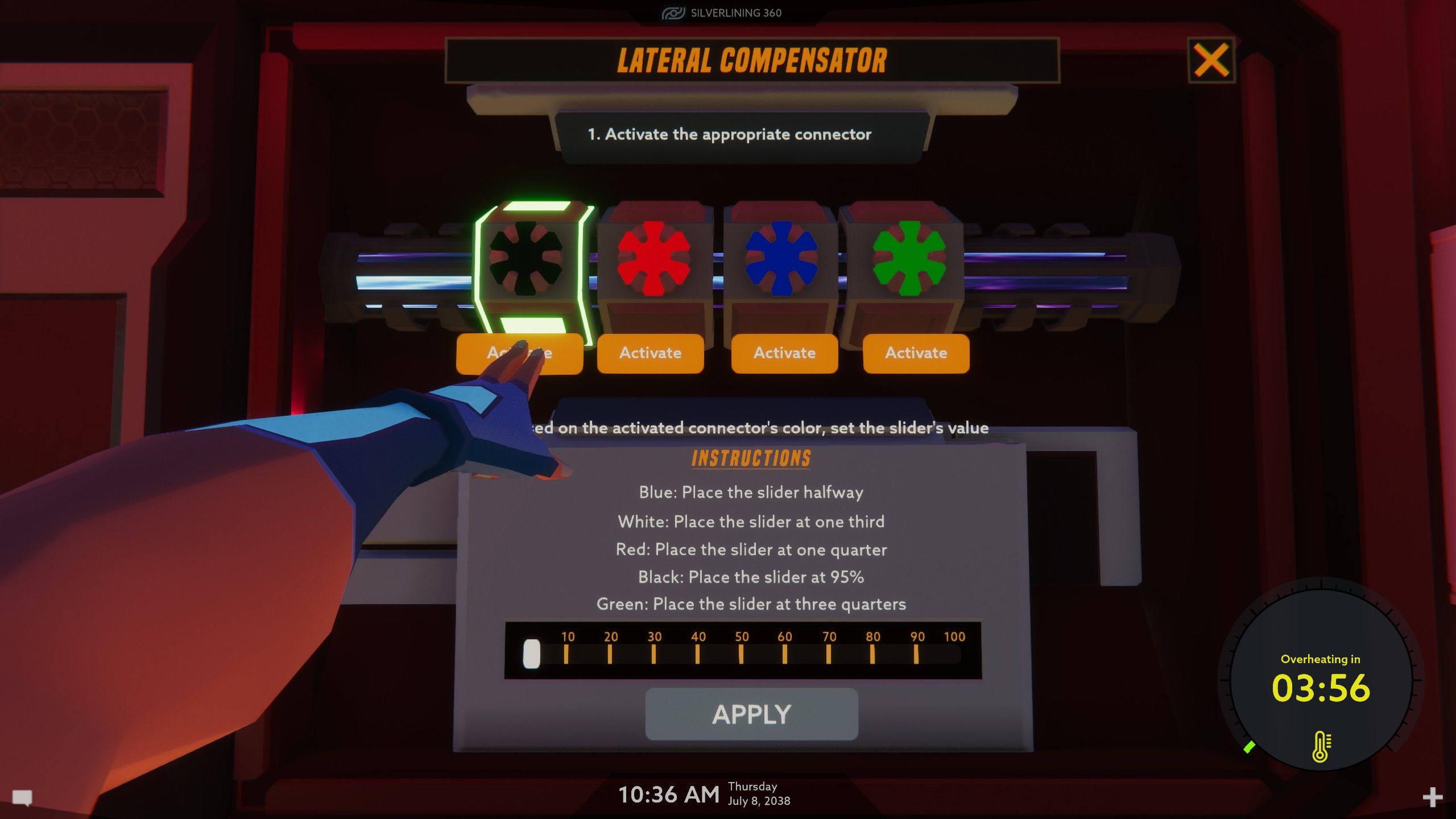 Train Puzzle in Operation: Tango