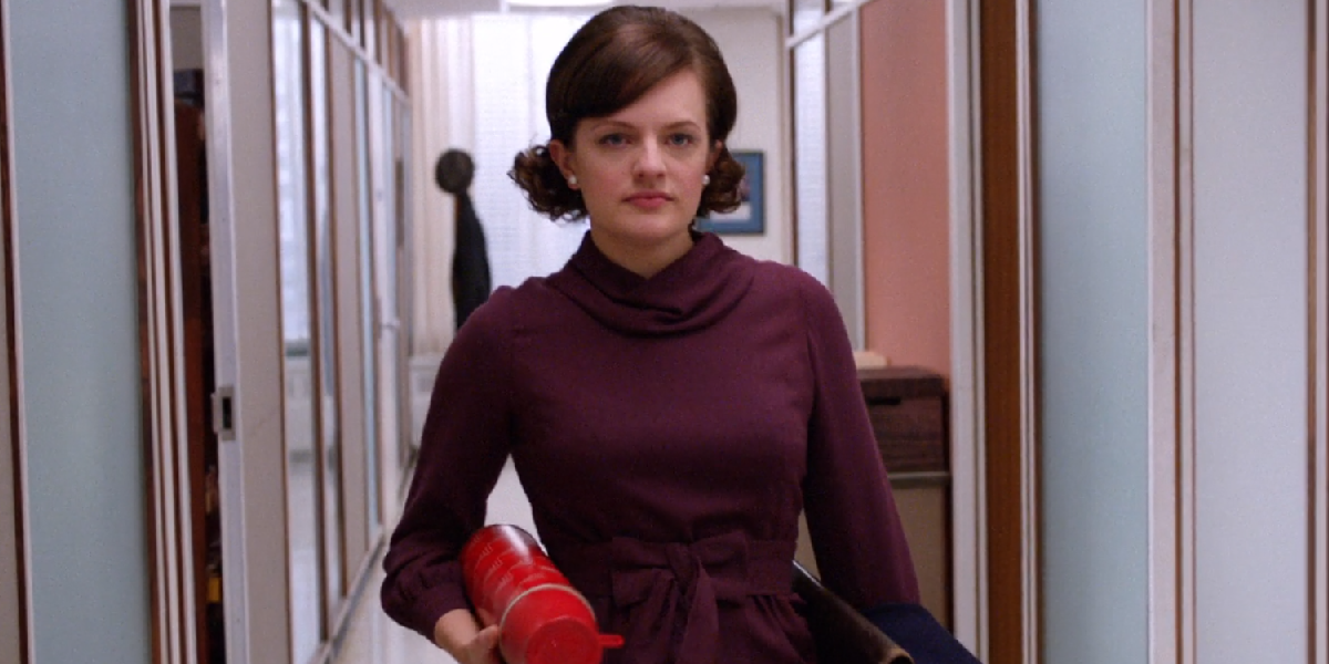 Peggy Olson leaving after telling Don she quits in Mad Men