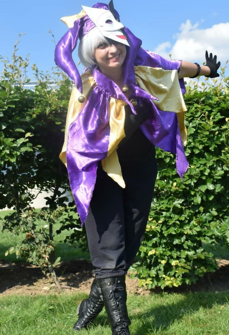 Paper Mario Dimentio cosplay by user Keks.