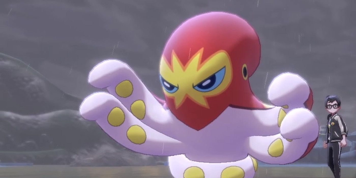 Pokemon Sword and Shield event highlights Grapploct